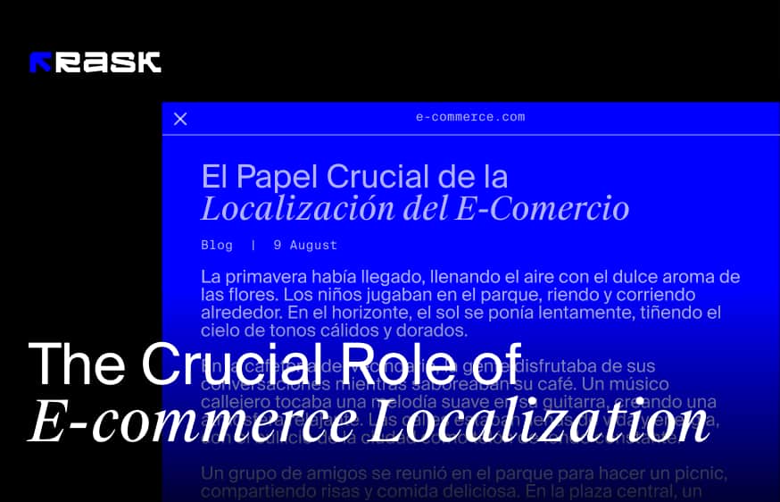 Guidare le vendite globali: Il ruolo cruciale della localizzazione dell'e-commerce