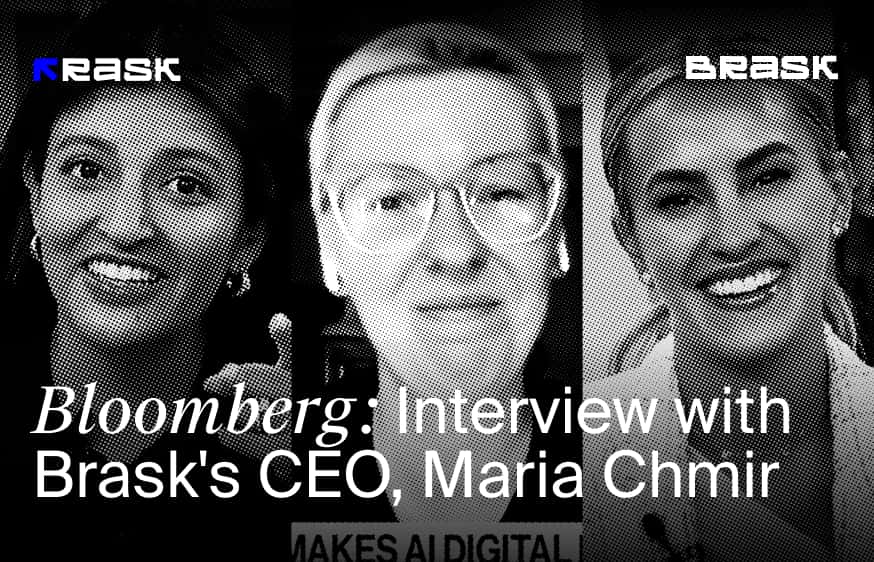 BNN Bloomberg'de Yapay Zeka Konuşmasının İçinden: Brask CEO'su Maria Chmir ile röportaj 