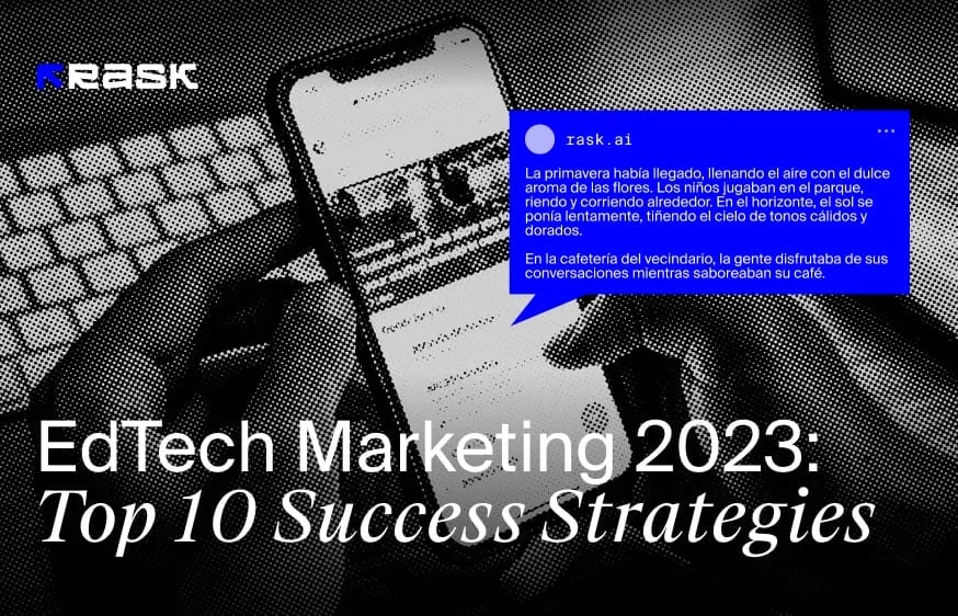 Le marketing EdTech en 2023 : Les 10 meilleures stratégies pour réussir