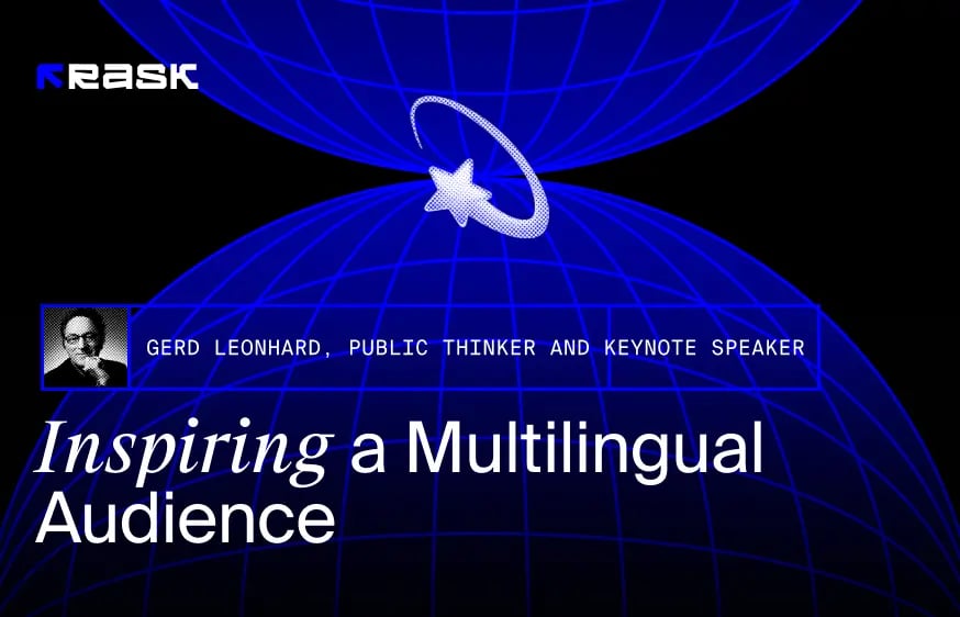 Masa Depan Ada di Sini: Gerd Leonhard melampaui 2,5 juta audiens dengan Rask AI