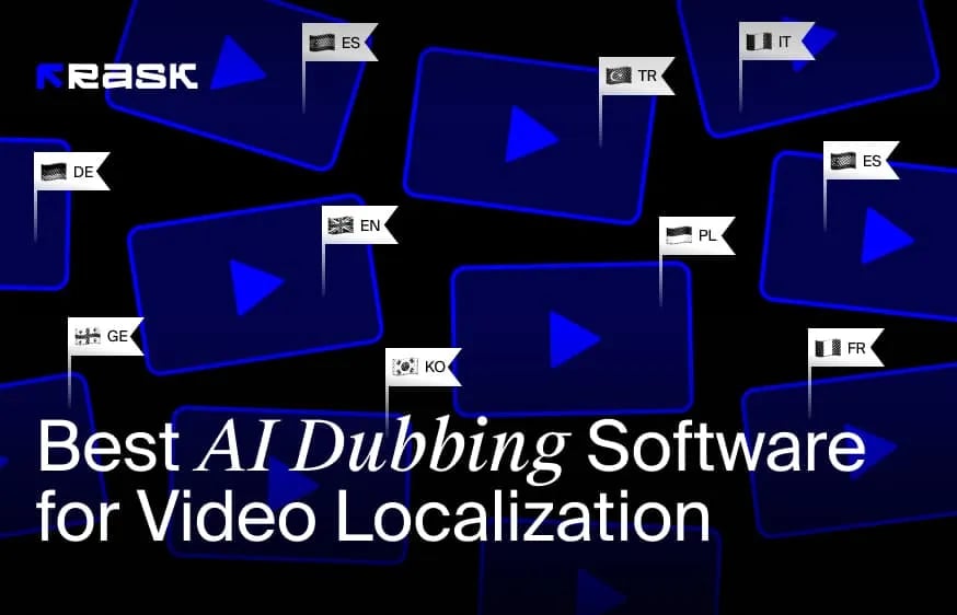 Best AI Dubbing Software for Video Localization [of 2024]